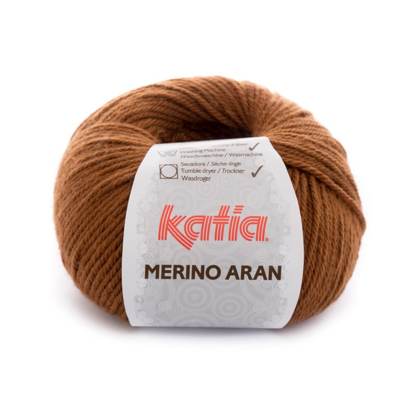 Katia Merino Aran 037 Light Brown