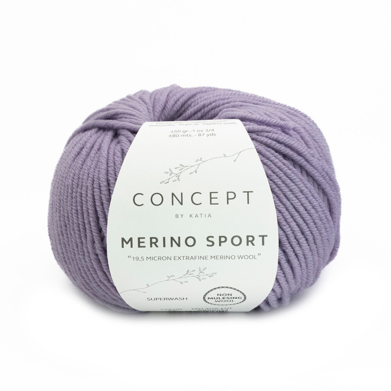 Katia Concept Merino Sport 070 Lavender