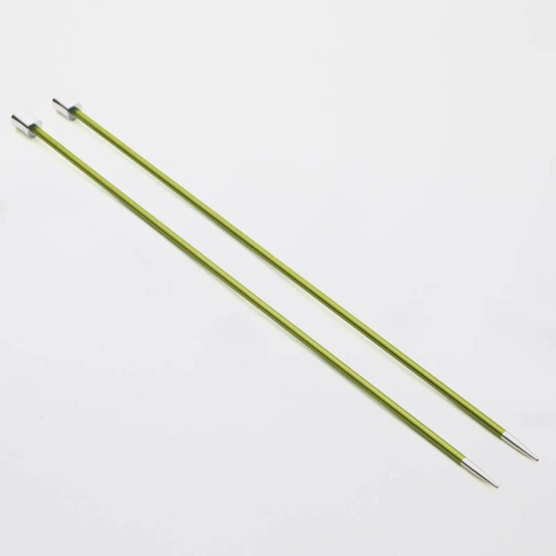 KnitPro Zing Single Pointed Needles Set 25 cm / 10" 3.50 mm