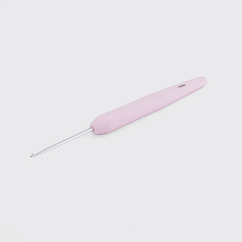 KnitPro Waves 2.0 Single Ended Crochet Hook (2.0-12.0 mm) 2.00 mm Cotton candy