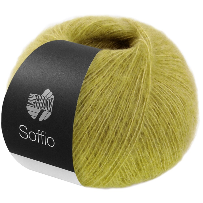 Lana Grossa Soffio 08 Kiwi green