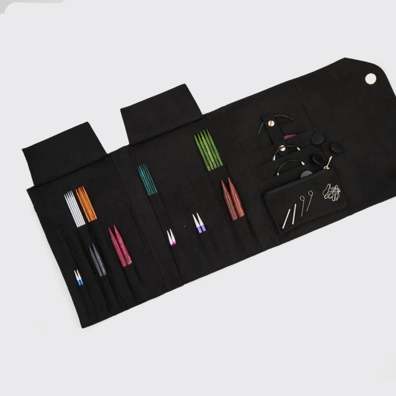 KnitPro Assorted Needle Case Coal Collection