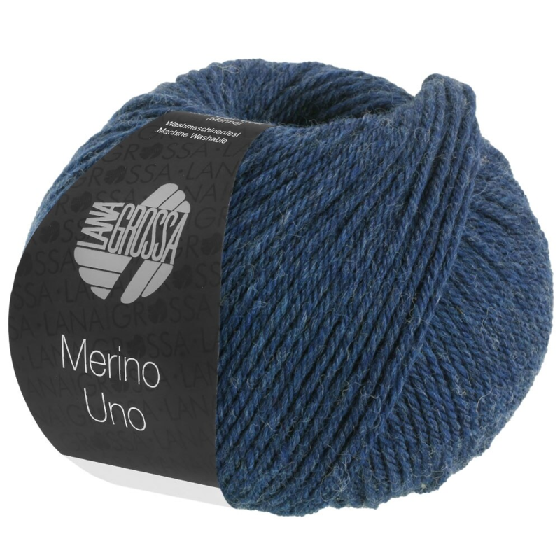 Lana Grossa Merino Uno 65 Ink Blue