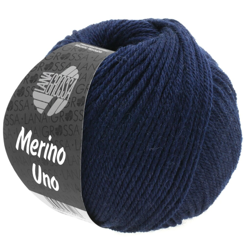 Lana Grossa Merino Uno 04 Midnight Blue