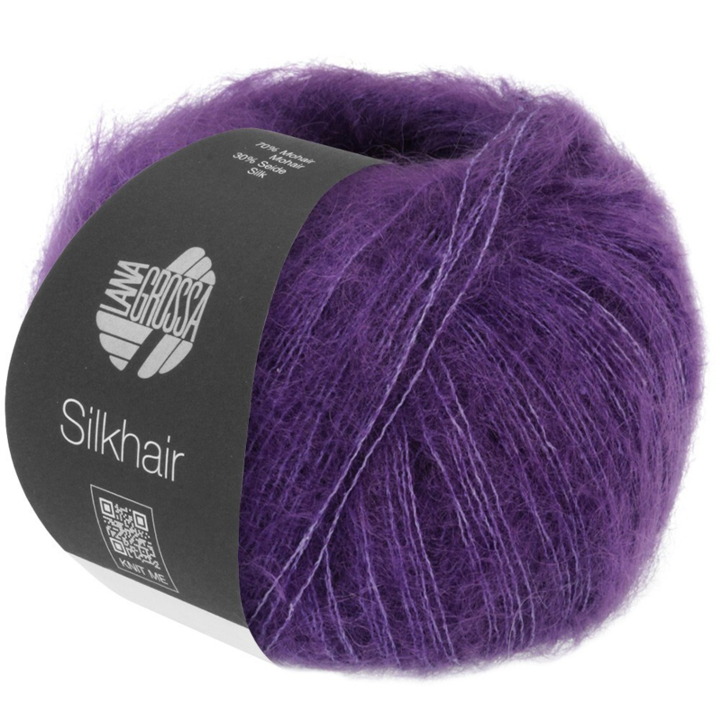 Lana Grossa Silkhair 193 Dark Violet