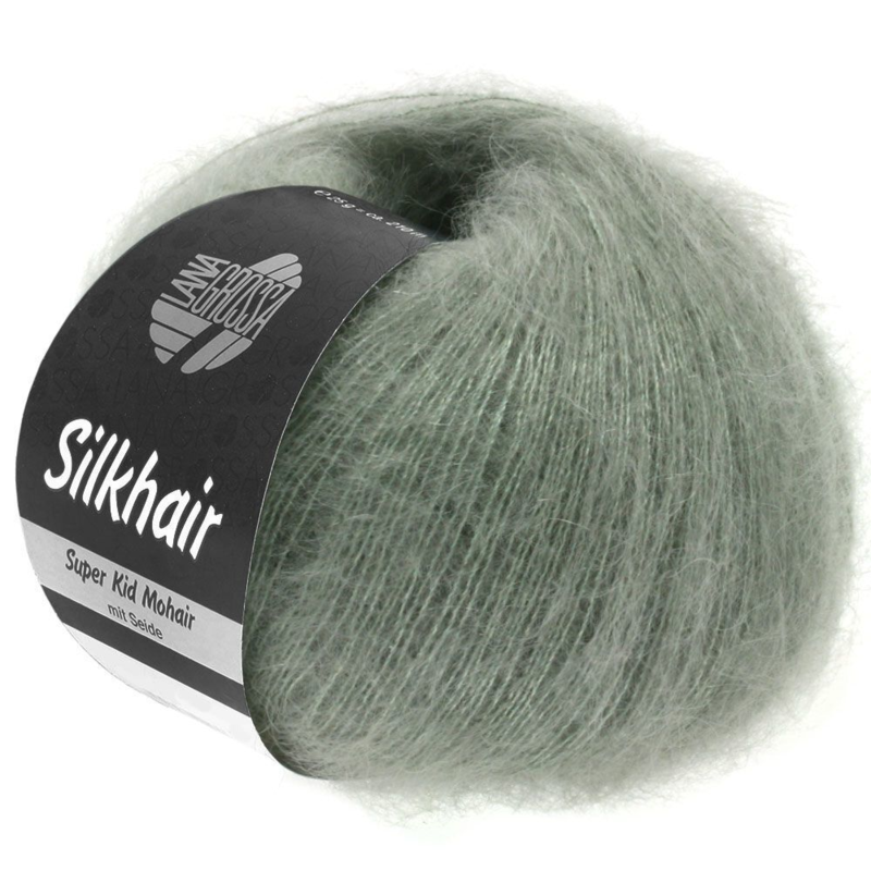 Lana Grossa Silkhair 105 Grey Green