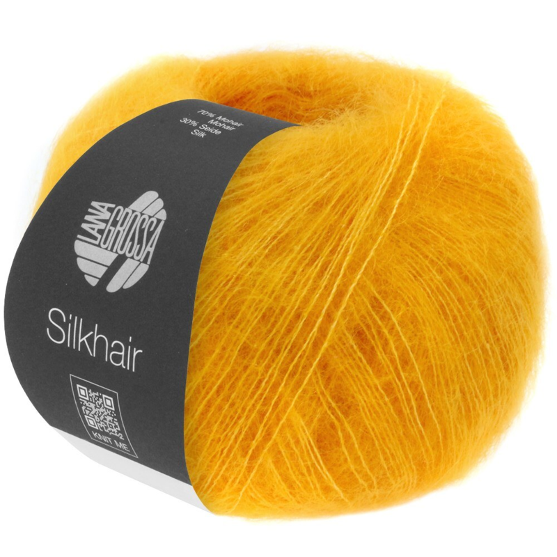 Lana Grossa Silkhair 170 Egg Yolk Yellow