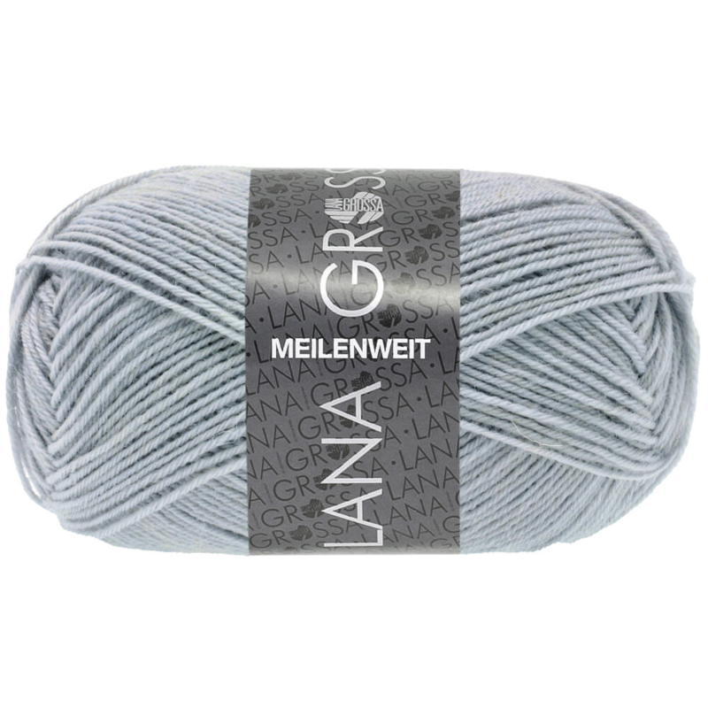 Lana Grossa Meilenweit 50 1416 Blue grey