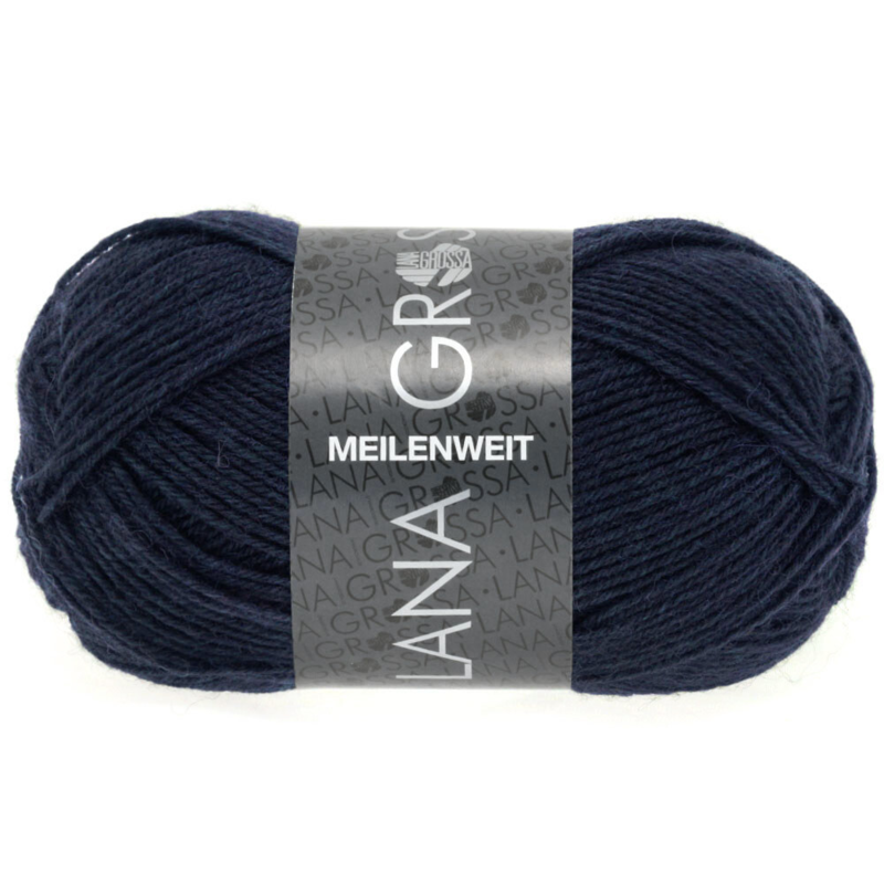 Lana Grossa Meilenweit 50 1141 Midnight blue