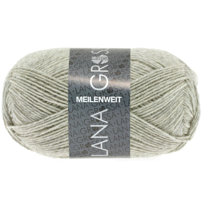 Lana Grossa Meilenweit 50 1102 Natural marl