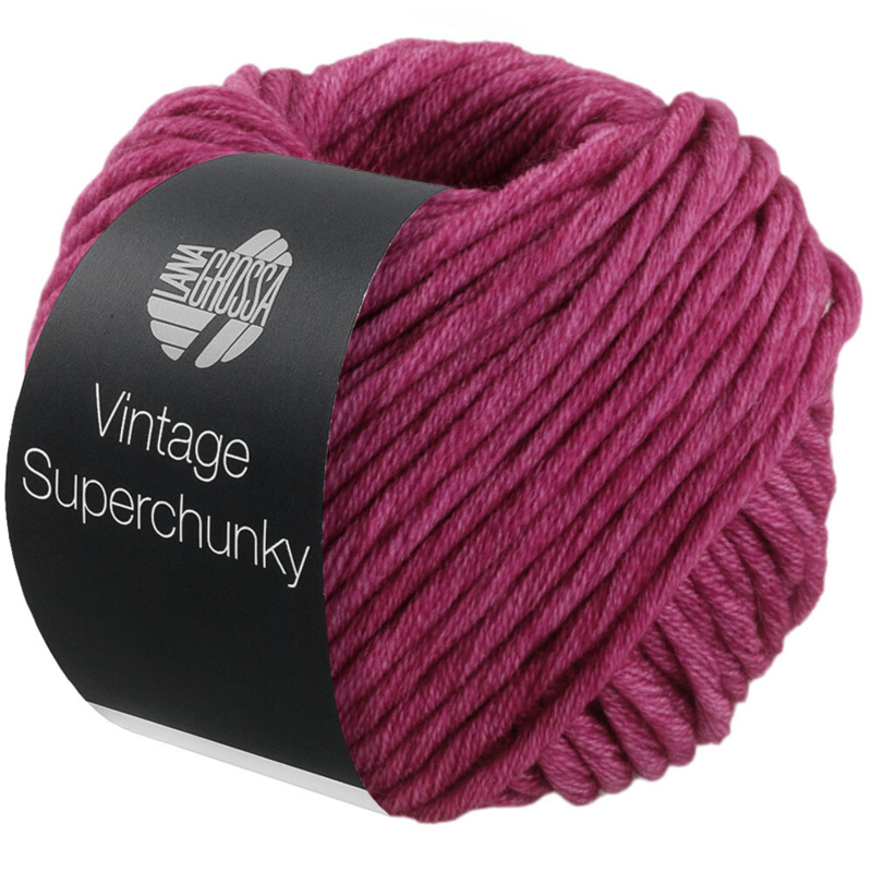 Lana Grossa Vintage Superchunky 501 Wine Red