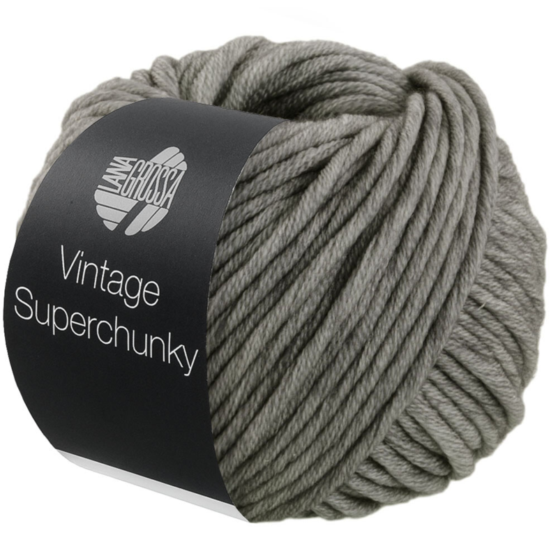 Lana Grossa Vintage Superchunky 512 Gray