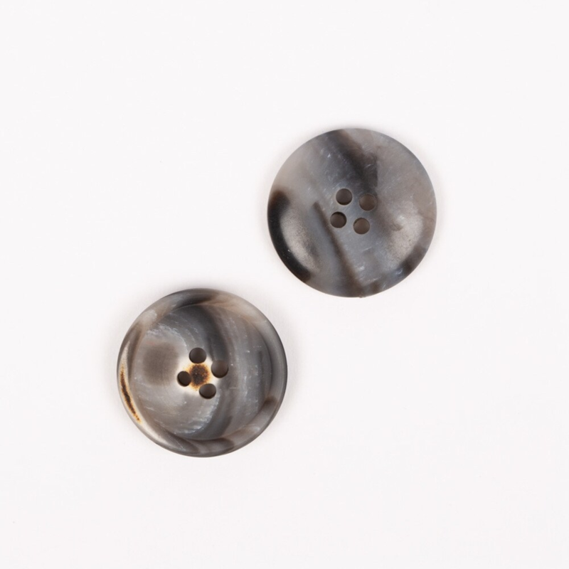 DROPS Imitated Wood (Mocha), Button, 23 mm (No. 702)