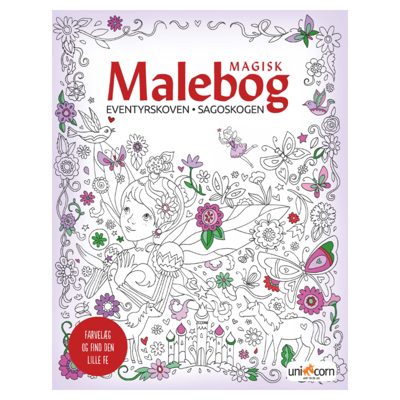 Magical Coloring Book Enchanted Forest