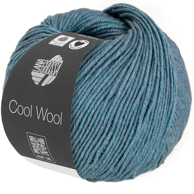 Lana Grossa Cool Wool Mélange 1433 Dove blue heather