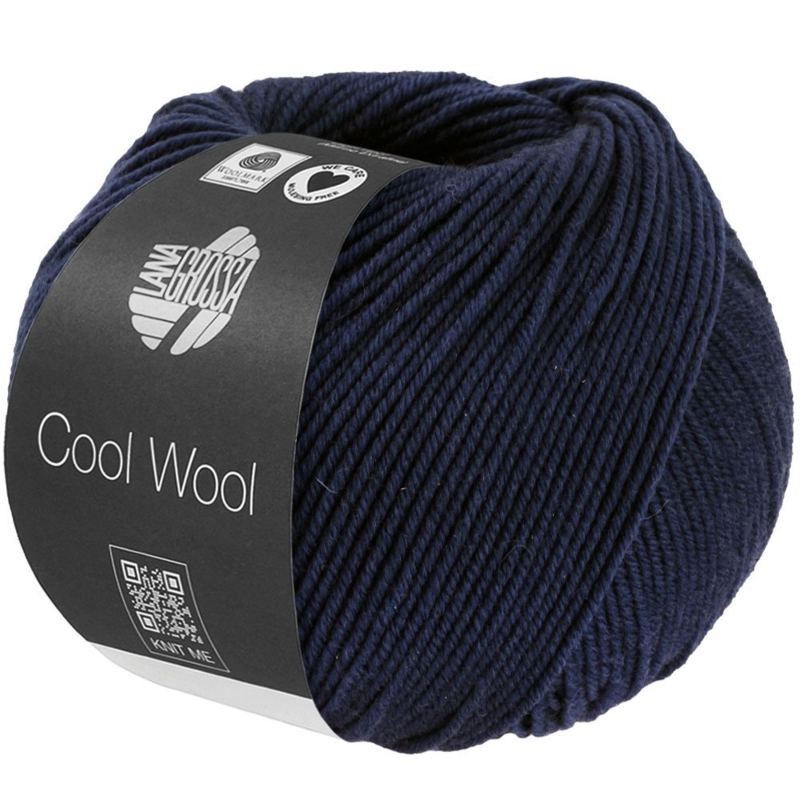 Lana Grossa Cool Wool Mélange 1494 Midnight blue heather