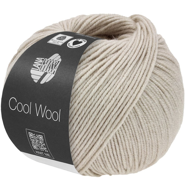 Lana Grossa Cool Wool Mélange 1491 Greige heather