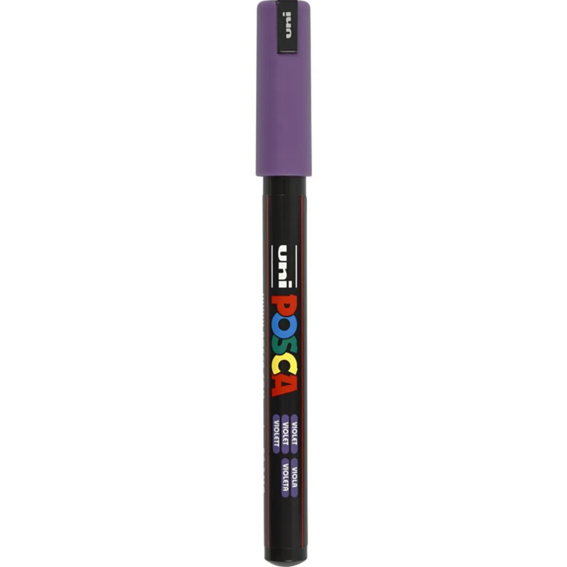 Posca Marker, 0.7 mm, 1 pc. Violet