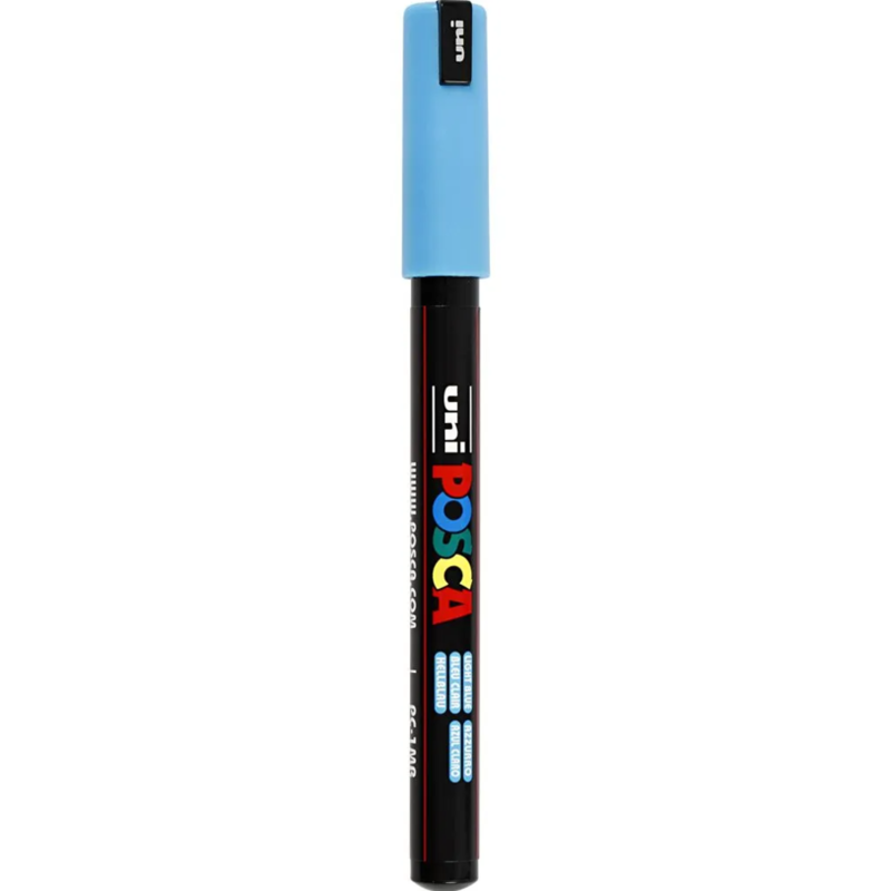 Posca Marker, 0.7 mm, 1 pc. Light blue