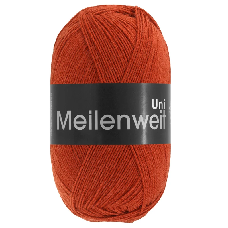 Lana Grossa Meilenweit 100 1400 Cinnamon brown