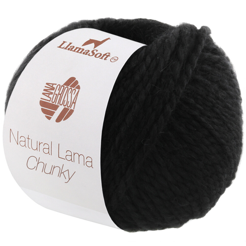 Natural Lama Chunky 08 Black