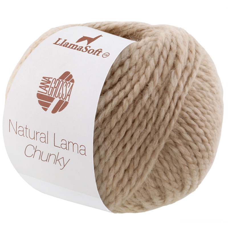 Natural Lama Chunky 10 Light beige