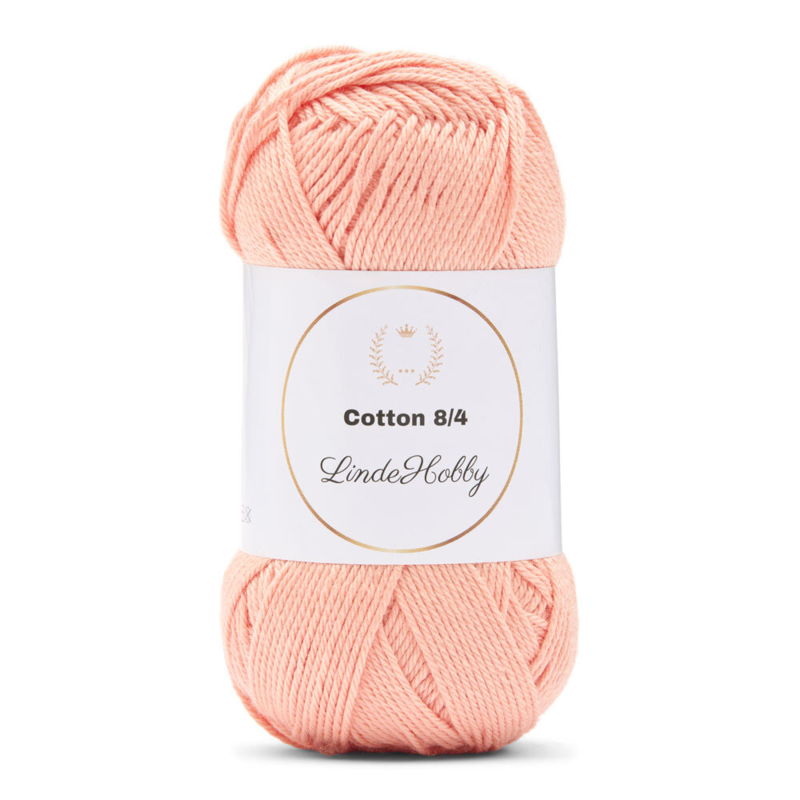 LindeHobby Cotton 8/4 091 Salmone