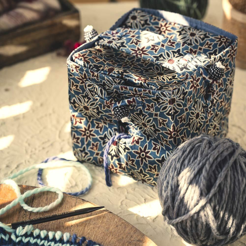 Lantern Moon Yarn Box Ajrak