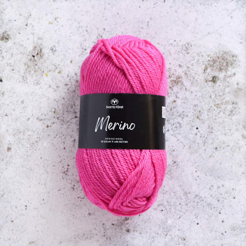 Svarta Fåret Merino 15 Rose Riot