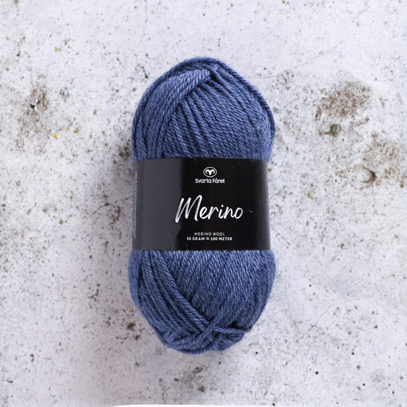 Svarta Fåret Merino 04 Vintage Denim