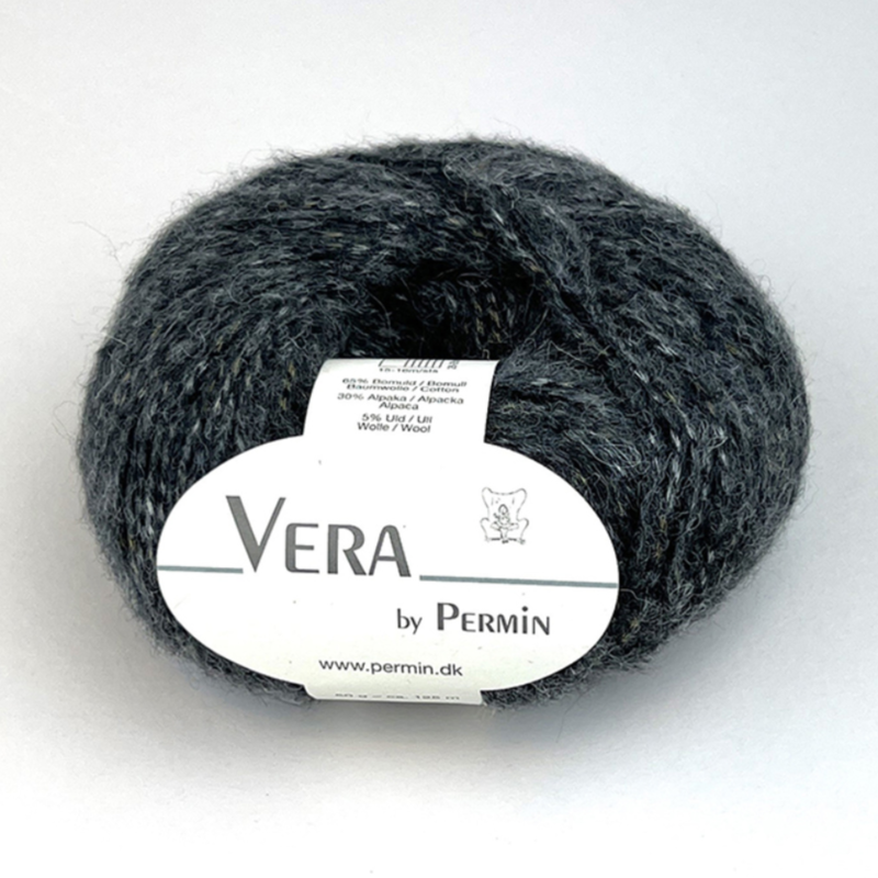 Permin Vera 09 Charcoal gray