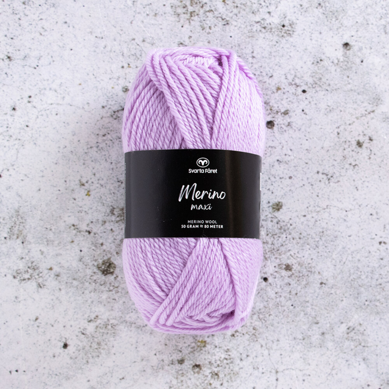 Svarta Fåret Merino Maxi 18 Lavish Lilac