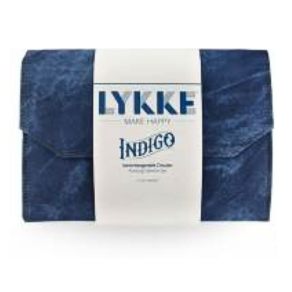 LYKKE Interchangeable Circular Needle Set Indigo, Blue, 13 cm