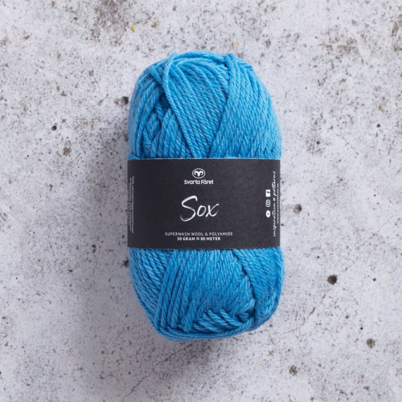 Svarta Fåret Sox 50 g 271 Lively blue