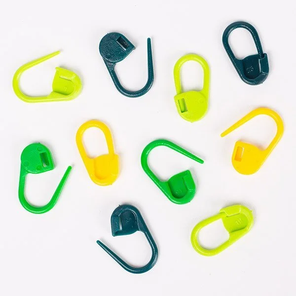 Pony Segnapunti Di Sicurezza Per Maglia - Confezione Assortita Di Colori E Dimensioni, Adatti A Ferri Fino A 10 Mm