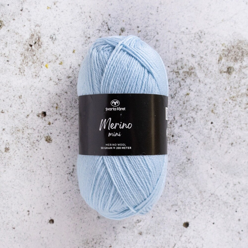 Svarta Fåret Merino Mini 12 Ice queen