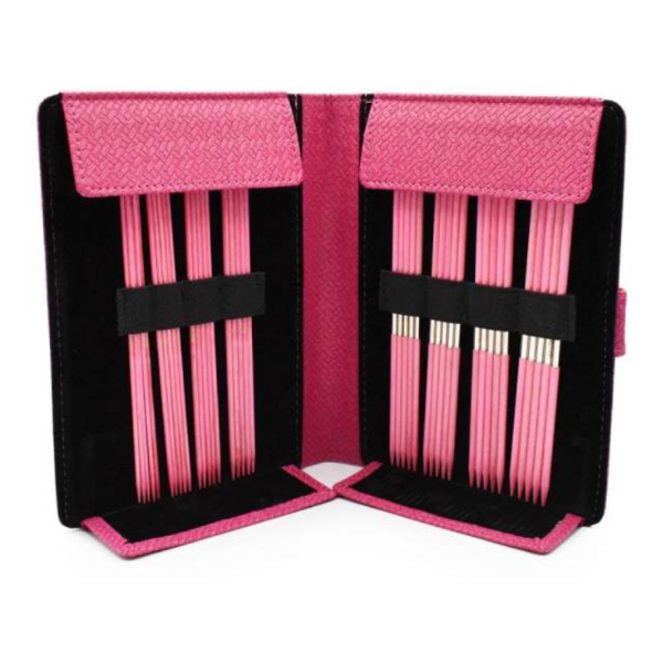 LYKKE Double-Pointed Needle Set Blush, Magenta, 15 cm