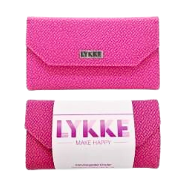 LYKKE Interchangeable Circular Needle Set Blush, Magenta, 9 cm