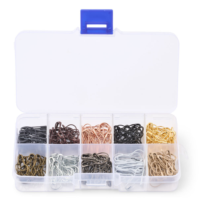 LindeHobby Metal Stitch Markers, 200 pcs