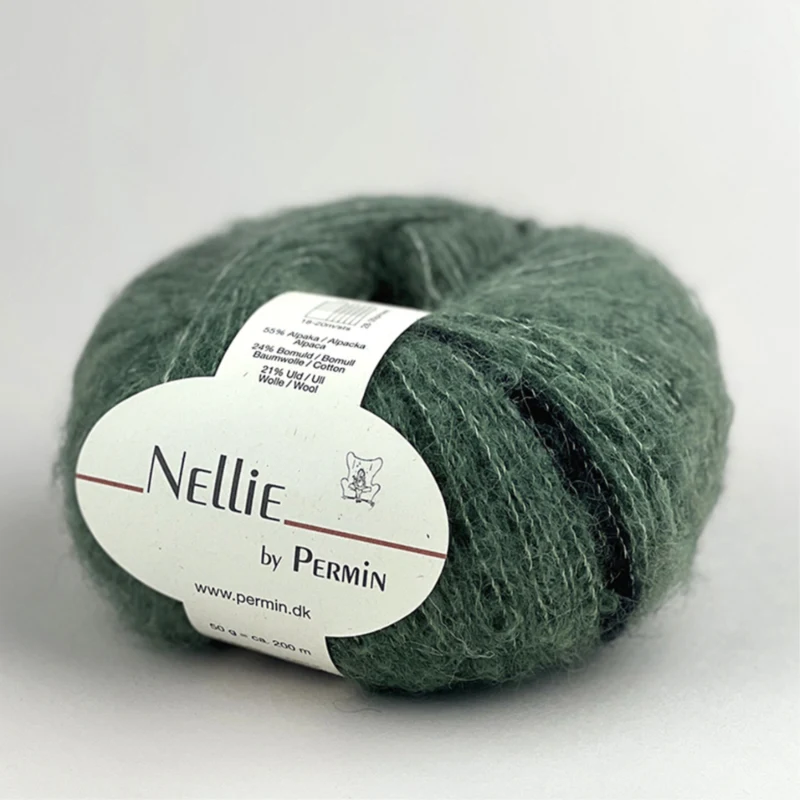 Permin Nellie 11 Sage/dark green