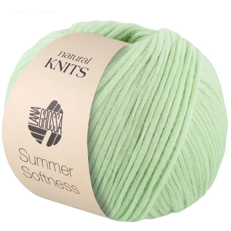 Lana Grossa Summer Softness 23 White green