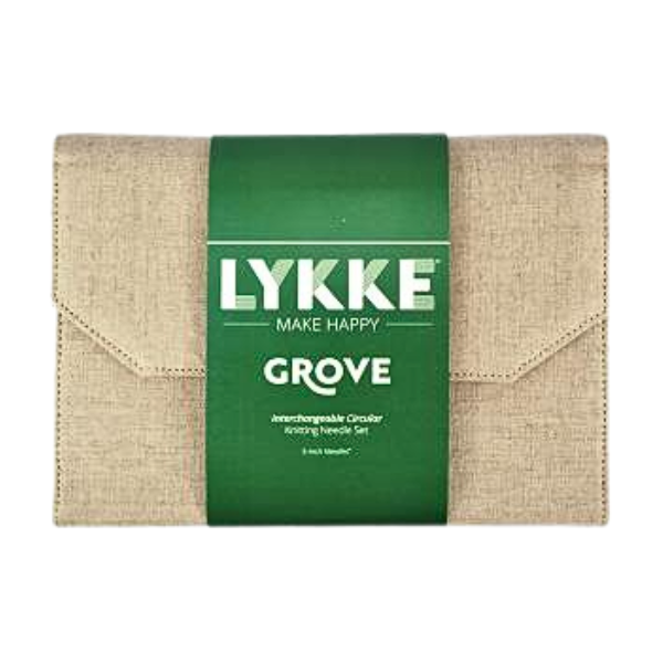 LYKKE Interchangeable Circular Needle Set Grove, Beige, 13 cm