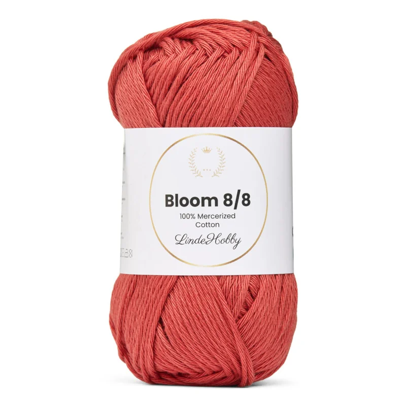 LindeHobby Bloom 8/8 Mercerized Cotton 24 Rosewood