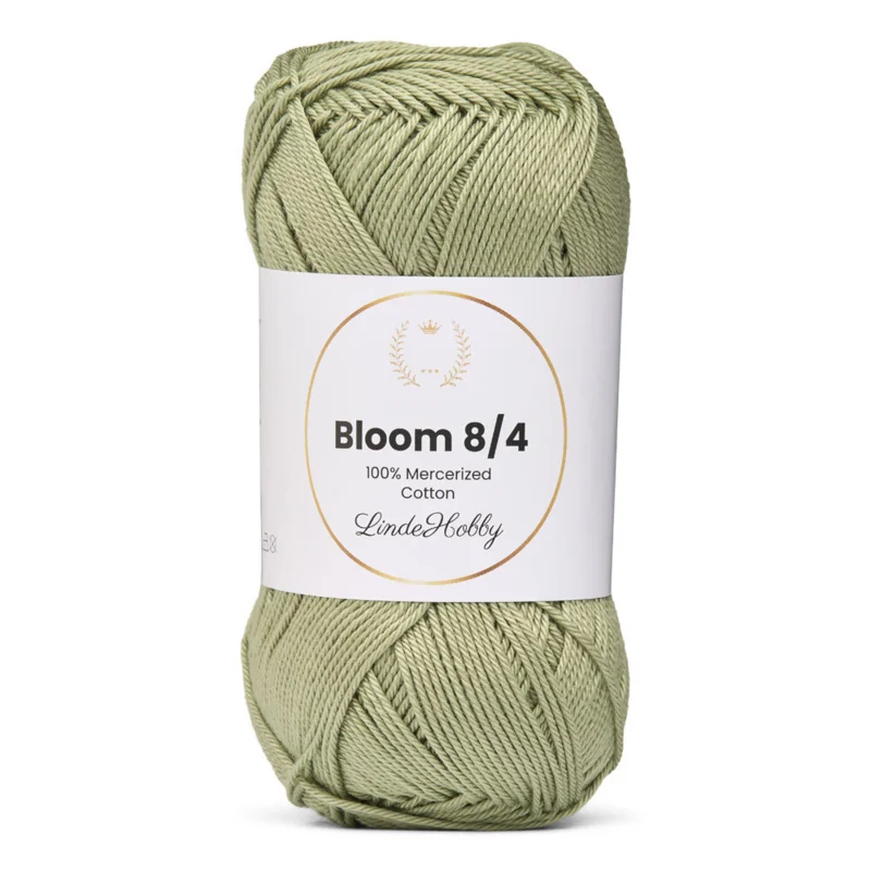 LindeHobby Bloom 8/4 Mercerized Cotton 29 Sage Green