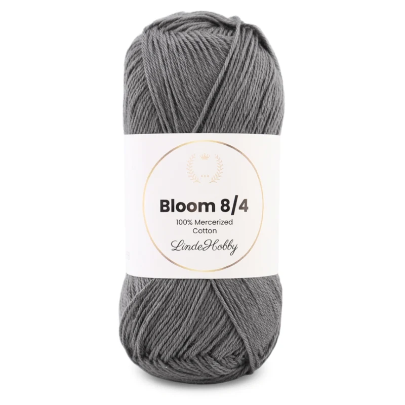 LindeHobby Bloom 8/4 Mercerized Cotton 04 Smoked
