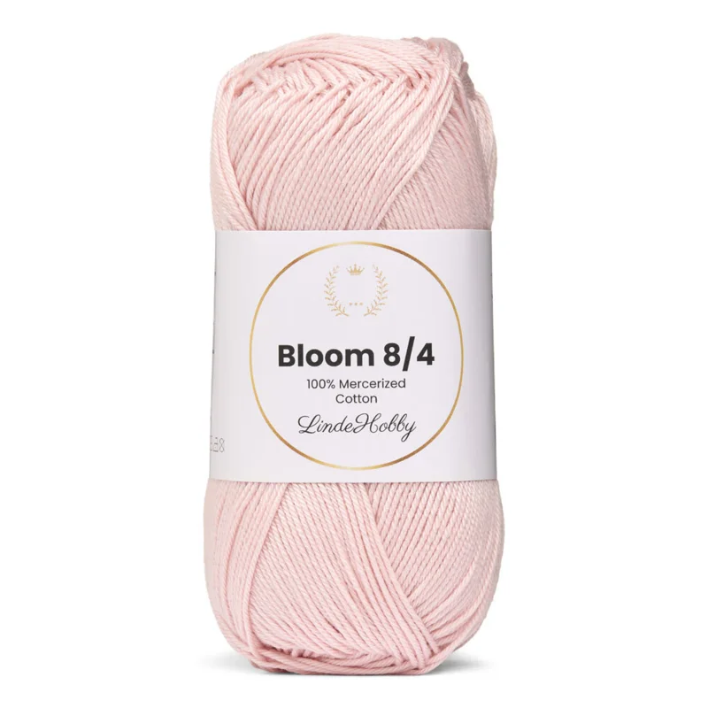 LindeHobby Bloom 8/4 Mercerized Cotton 31 Pastel Pink