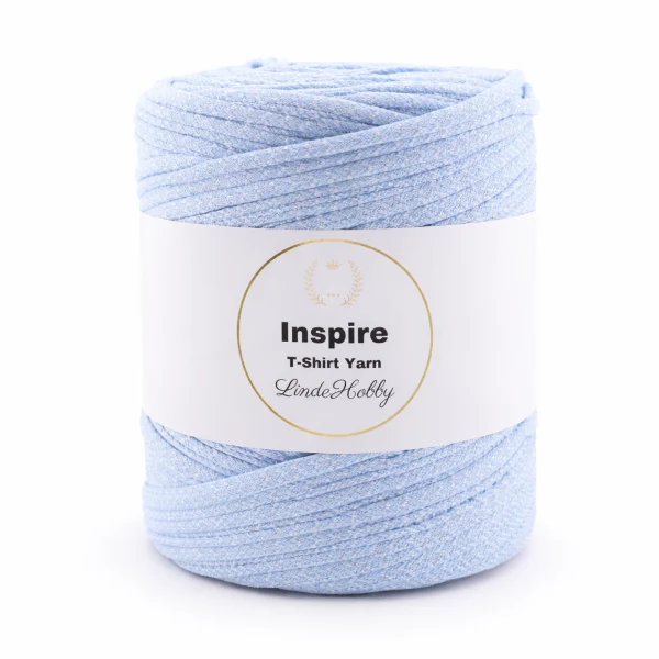 LindeHobby Inspire Print 36 Light blue with white marl
