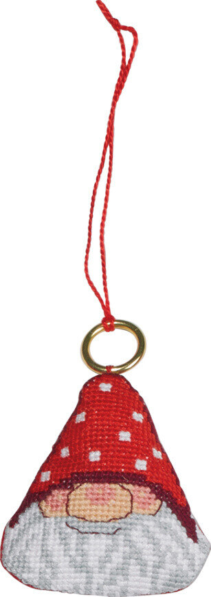 Embroidery Kit Santa Claus Head 6 x 7 cm / 2.36 x 2.76 in