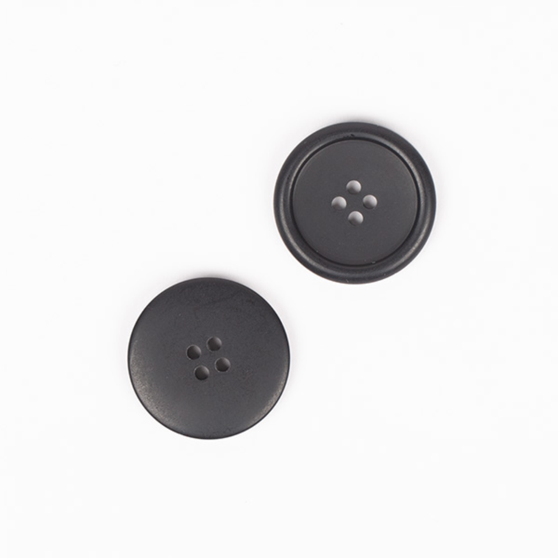 DROPS Matte Black, Button, 23 mm (no. 815)