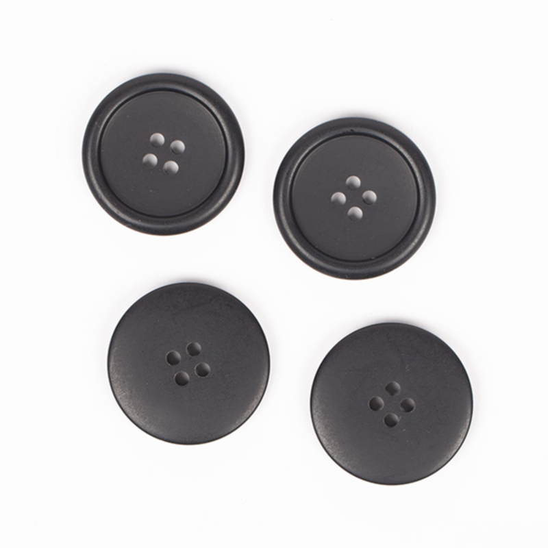 DROPS Matte Black, Button, 23 mm (no. 815)